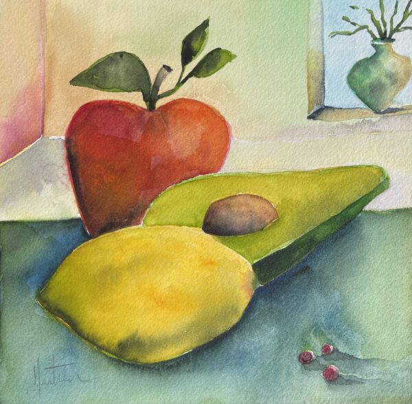 Still Life with Avocado