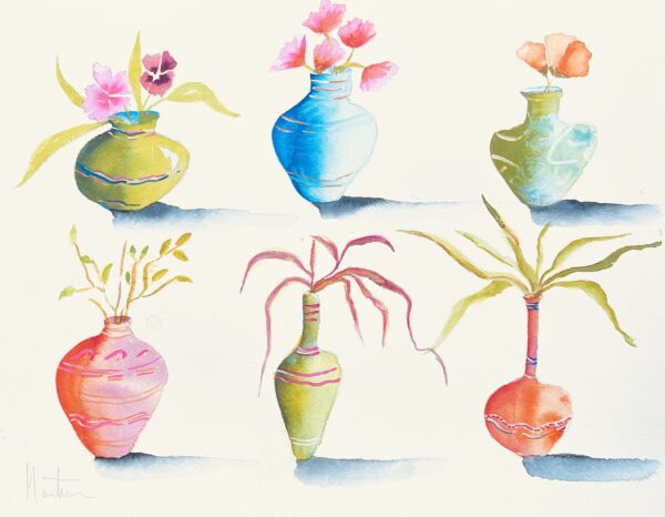 Pansies, Peonies and Poppies